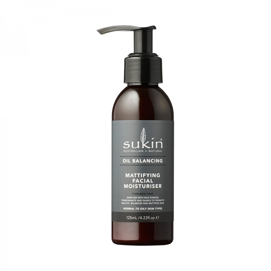 Sukin Oil Balancing Mattifying Facial Moisturiser 125ml