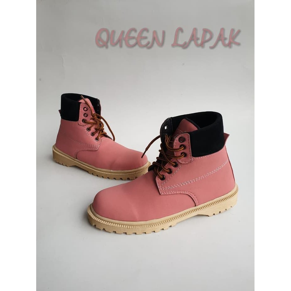 pink safety boots
