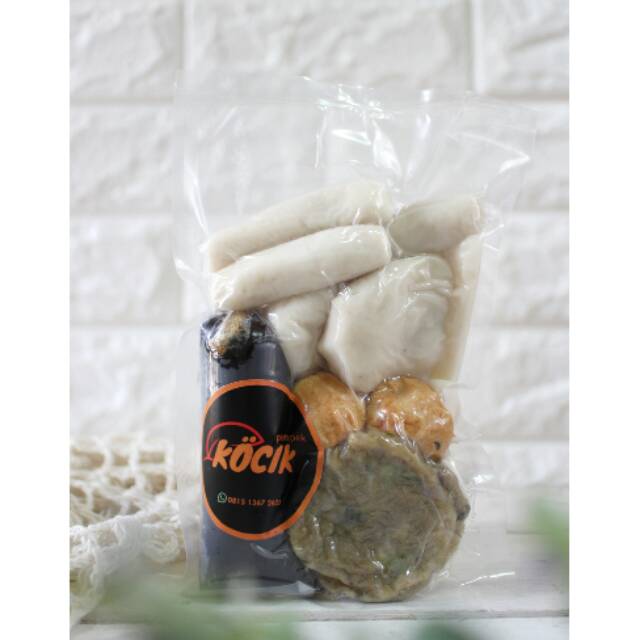 

Pempek kocik/pempek palembang/pempek campur