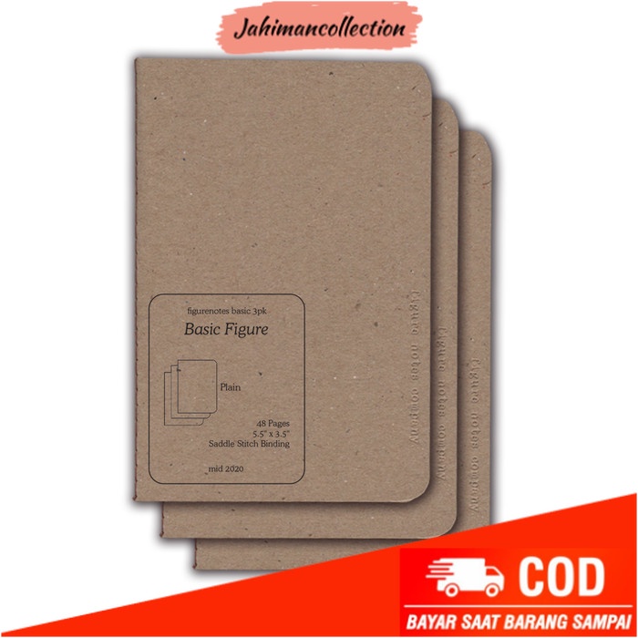 

✨ BISA COD ✨ Basic Figure by Figure Notes - Plain