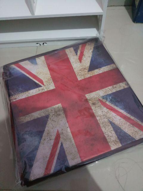 Storage Box Storage Stool Tempat Penyimpanan Mainan Majalah Kursi Organizer