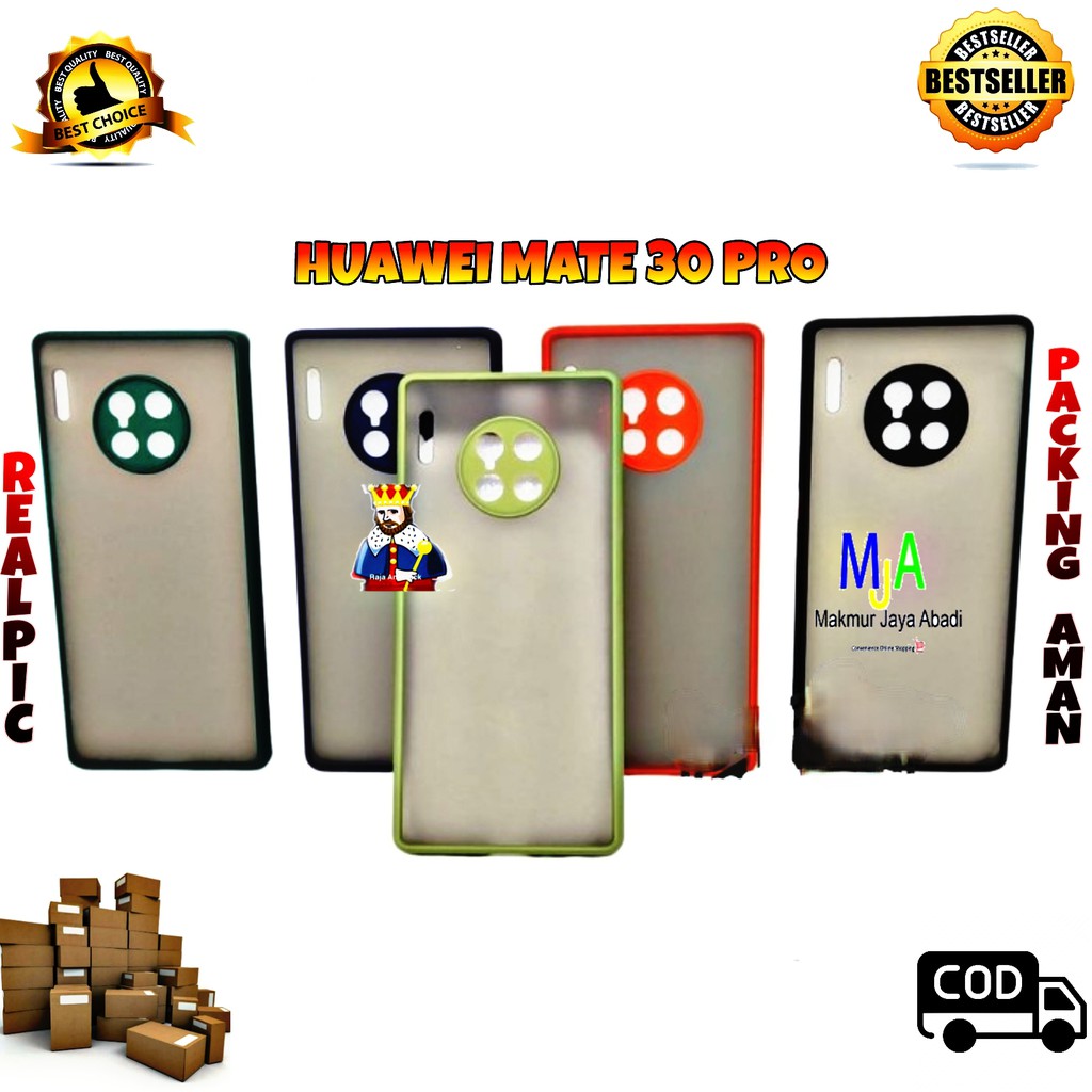 SOFTCASE HUAWEI MATE 30 PRO- CASE MATTE FULL COLOUR MY CHOICE BUMPER CASE PELINDUNG KAMERA