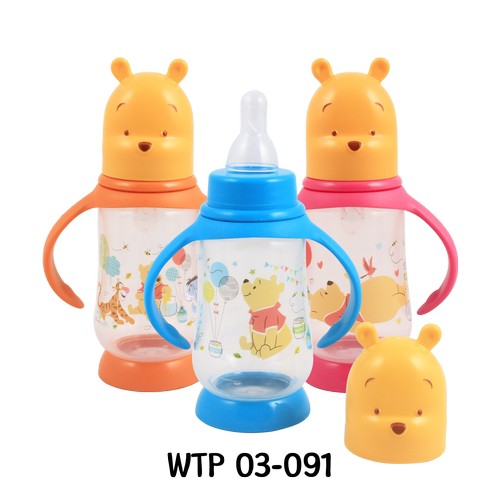 Winnie The Pooh Baby Bottle / Botol Susu Bayi With Handle 150 Ml