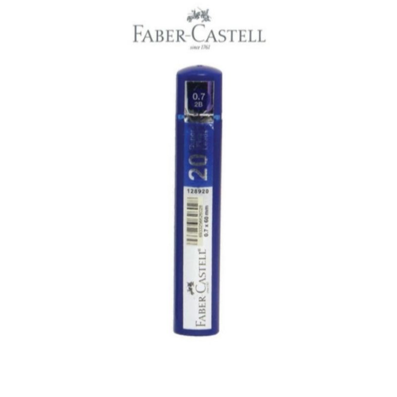 

Isi Pencil Mekanik 2B 0.7 mm / Lead superfine leads Faber-Castell 0.7 mm