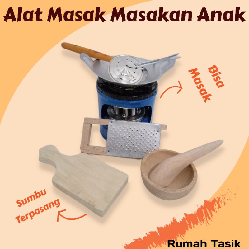 Set Mainan Masak Masak Anak Paket Dapur Jadul Promo Rumah Tasik