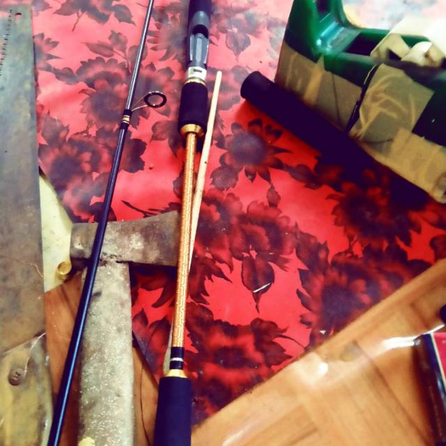 Joran jigging custom carbon sutet