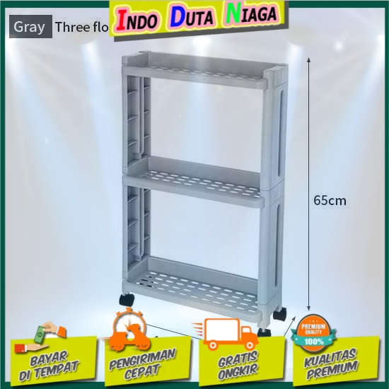 Pawaca Rak Laci Tingkat Dapur Kitchen Storage Rack - MOSB-02