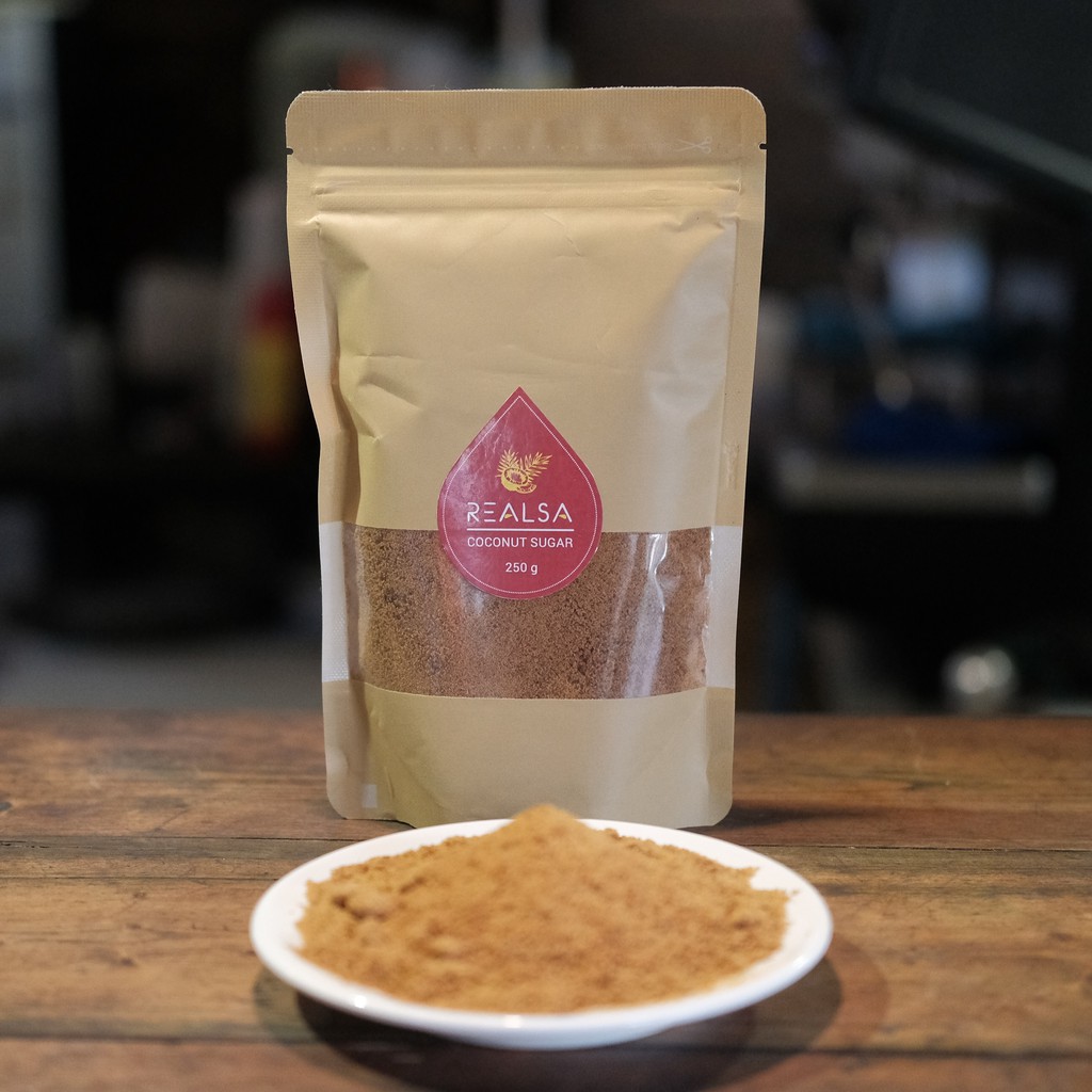 

Coconut Sugar 250 Gram - Gula Kelapa Realsa Untuk Es Kopi Susu