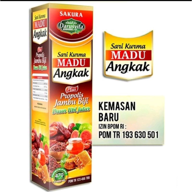 Sari Kurma Madu Angkak Darusyifa Plus Propolis