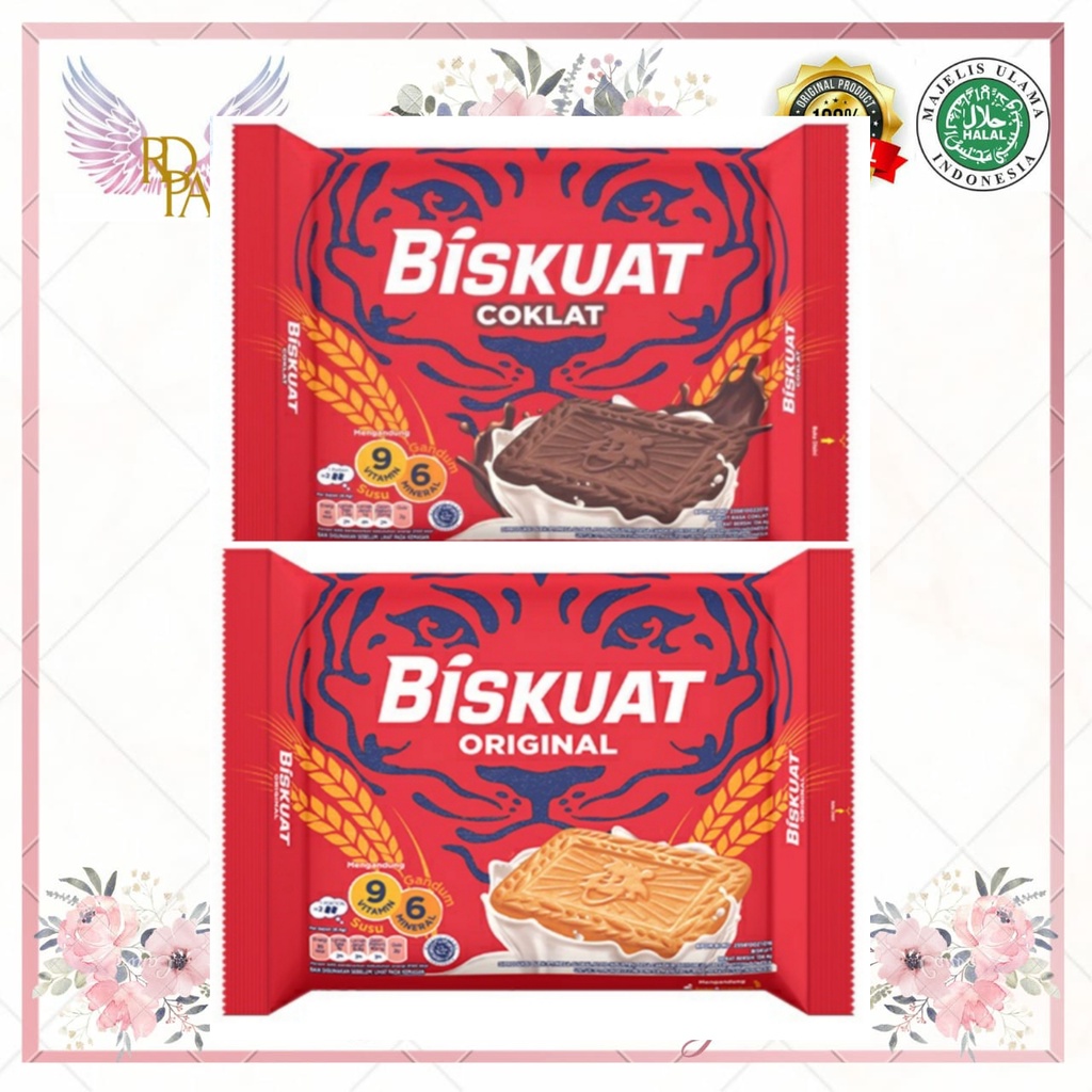 

Biskuat 121 Gram Coklat dan Original. Biskuat Energi. Cemilan Sehat. Jajan