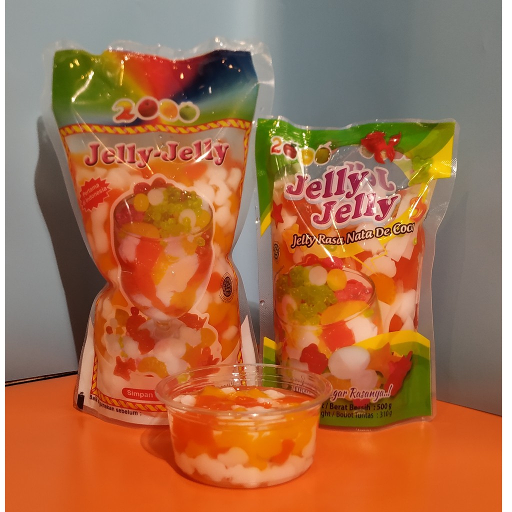 JELLY MOTIF MINI / JELLY ANEKA BENTUK MINI @1000GR / @1kg &amp; @500GR / 0.5KG