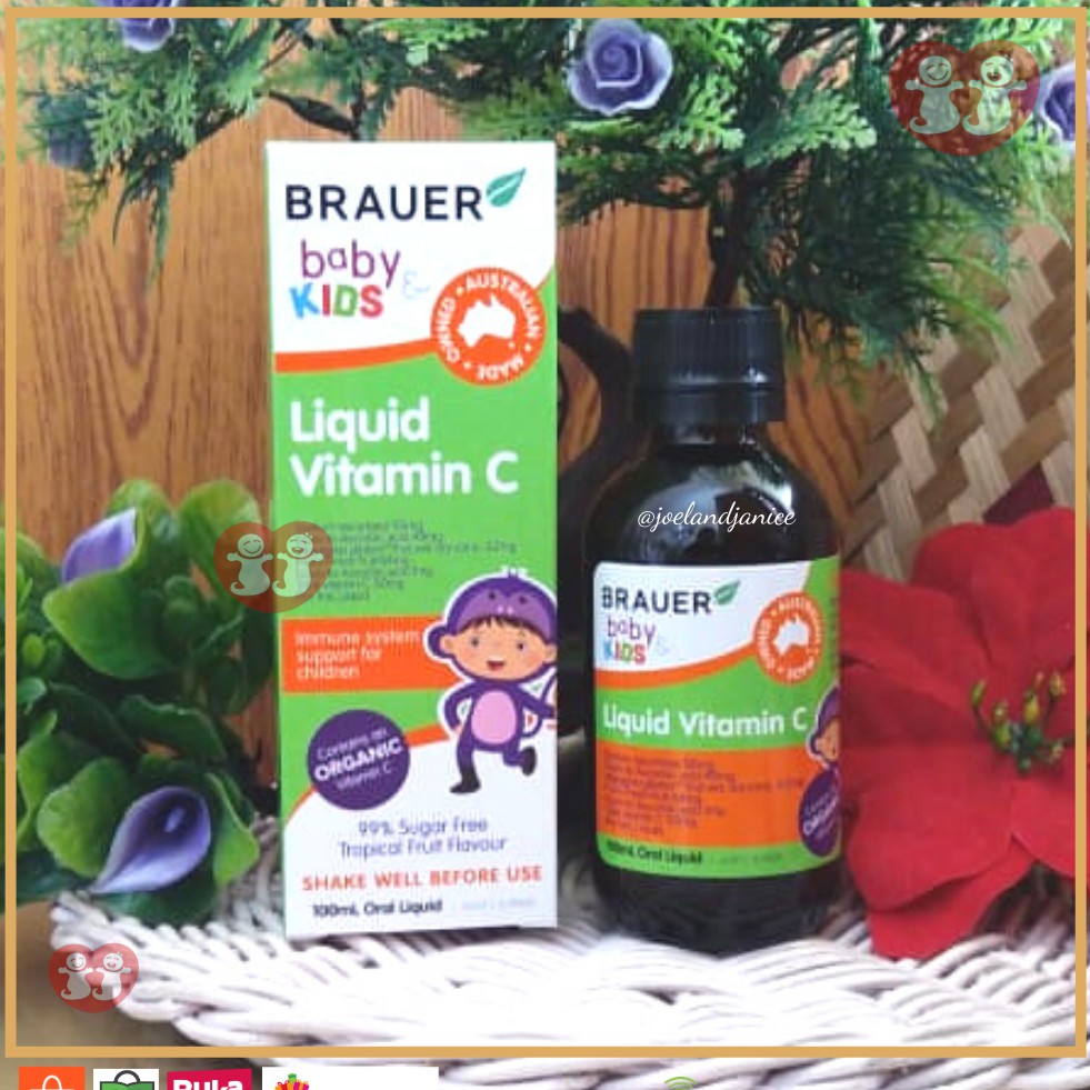 Brauer Baby &amp; Kids Liquid Vitamin C 100ml