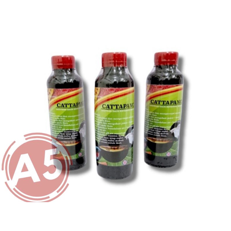 VITAMIN IKAN CUPANG EXTRA DAUN CATTAPANG MERAH 250ML