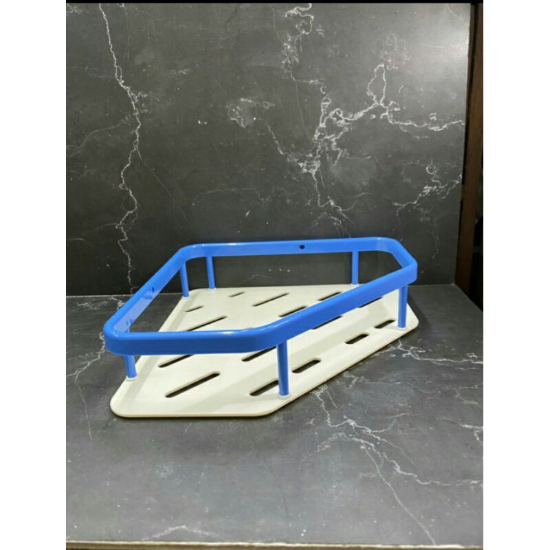 Rak sabun sudut aluminium  / Tempat sabun sudut aluminium / Rak serba guna aluminium
