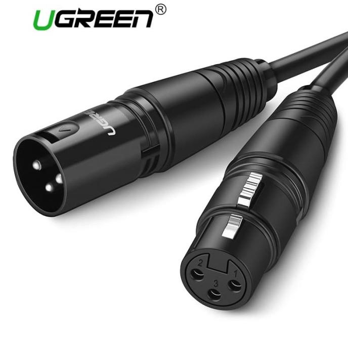 Ugreen Kabel Xlr Phantom Kabel Karaoke Mic Xlr Male To Xlr Female