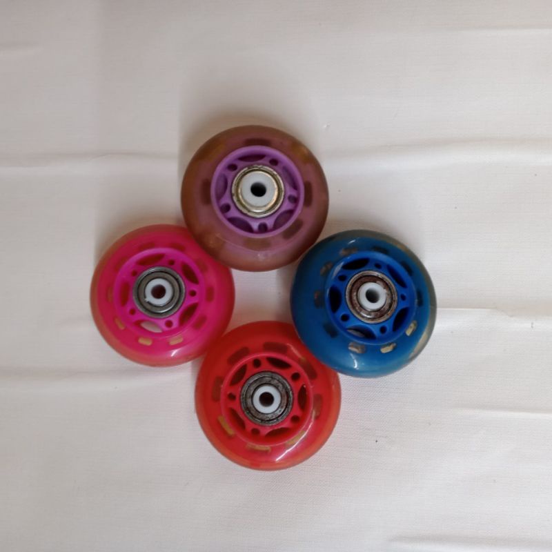 Roda karet pu/roda sepatu roda skateboard goyang/roda full karet