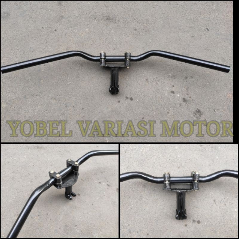 ADAPTOR DUDUKAN STANG MOTOR YAMAHA dan STANG RZR PAKET STANG DUDUKAN YAMAHA BEBEK DAN MATIK MIO DLL