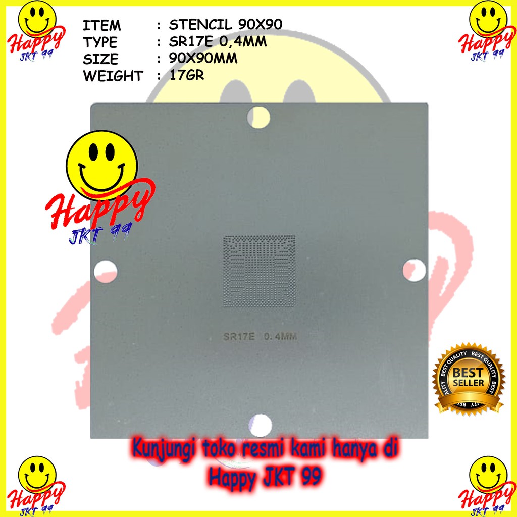 [ HAPPY JKT 99 ] STENCIL 90X90 HM87 SR13H SR17D SR13J SR17E