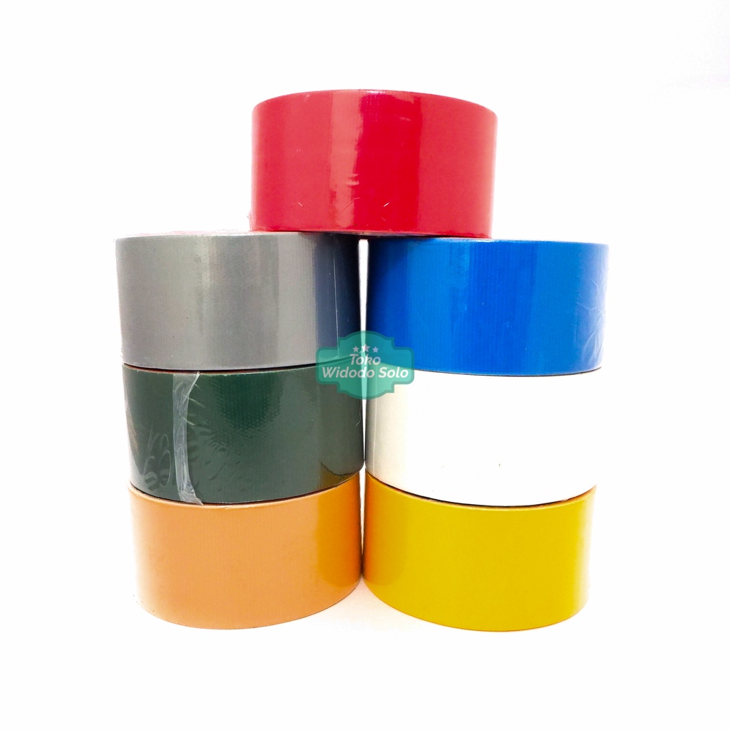 

1 BUAH Isolasi Lakban Kain Beng Yu 48mm Warna Warni 9 Meter Color Isolasi Cloth Tape