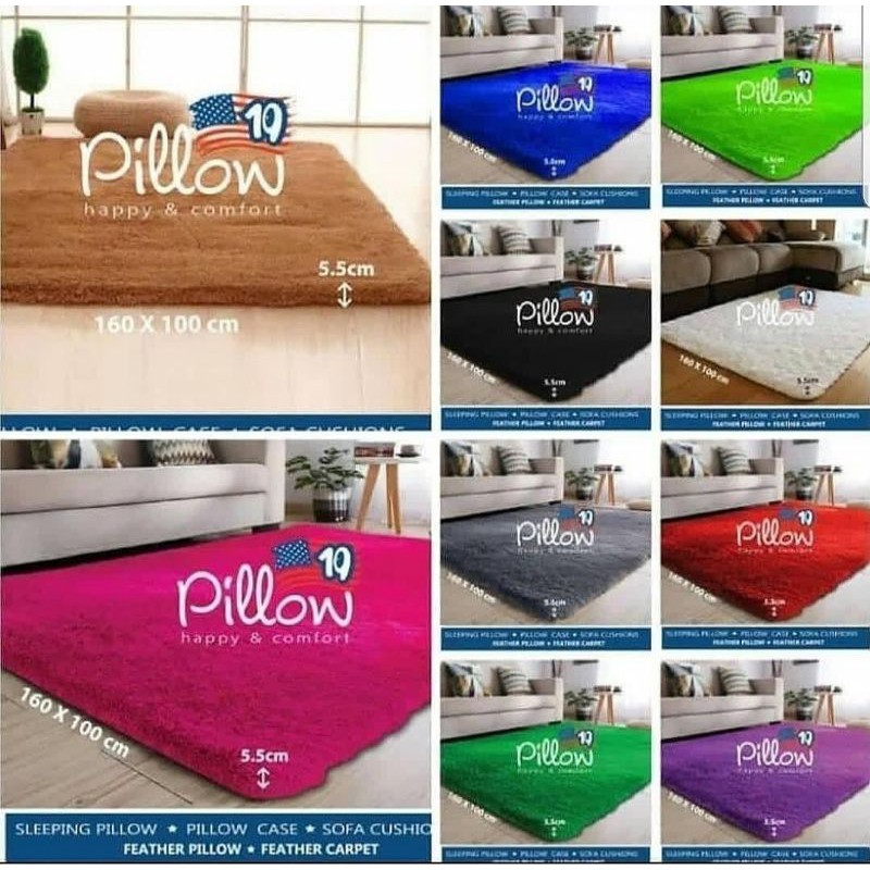 (1kg) KASUR PILLOW BULU RASFUR/ KARPET PILLOW /ASLI KUALITAS PILLOW
