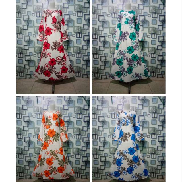 Gamis Bunga Sepatu