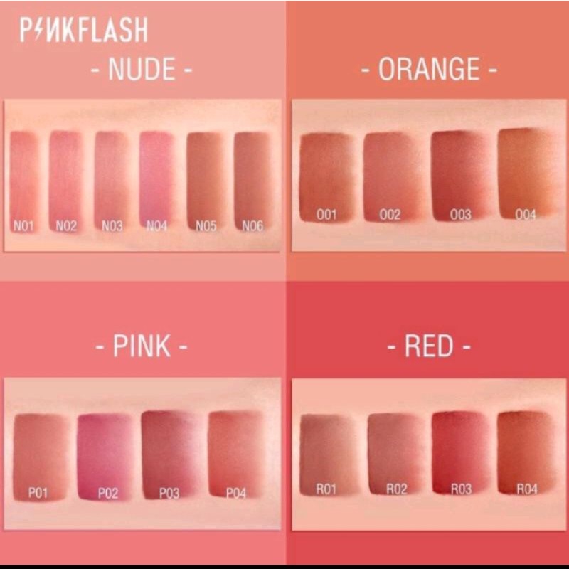 ✨SHASYA✨PINKFLASH LIP CREAM MATTE LONG LASTTING 18 SHADES NEW VIRAL PRODUCT BEST SELLER