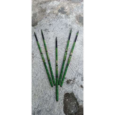 joran tegek kolong oregon bambu 360cm dan 450cm ruas 70cm