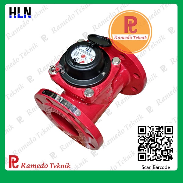 Water Meter HLN Air Limbah 4 Inch - Flow Meter Air Limbah DN 100 MM