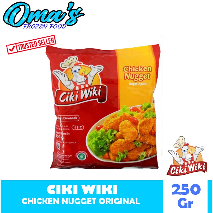 

CIKI WIKI ORIGINAL CHICKEN NUGGET 250GR