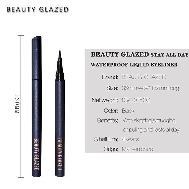 Beauty Glazed Eyeliner Beauty Glazed Eyeliner Pensil Eyeliner Spidol Eyeliner Waterproof