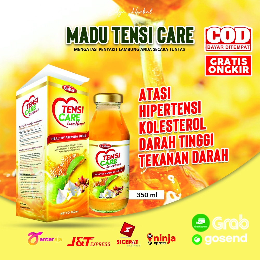 Tensi Herbal Care Obat Darah, Tinggi, Kolesterol dan Jantung.