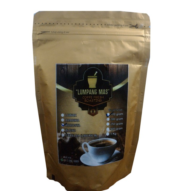 

Kopi Robusta Natural Semeru 200 gram