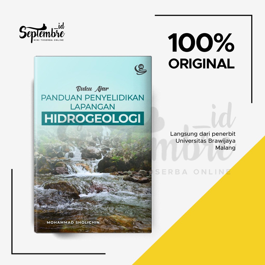 

Buku Original Panduan Penyelidikan Lapangan Hidrogeologi