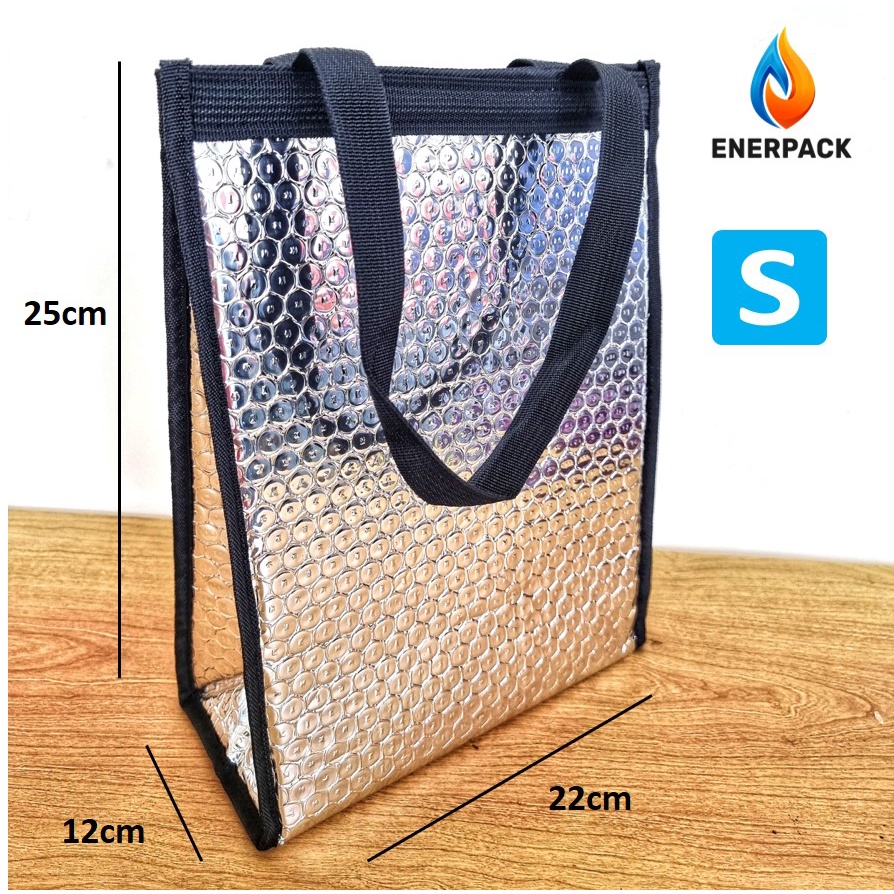 TAS ALUMINIUM FOIL Cooler Bag - TOTE BAG - Tas Jinjing Makanan EP-005