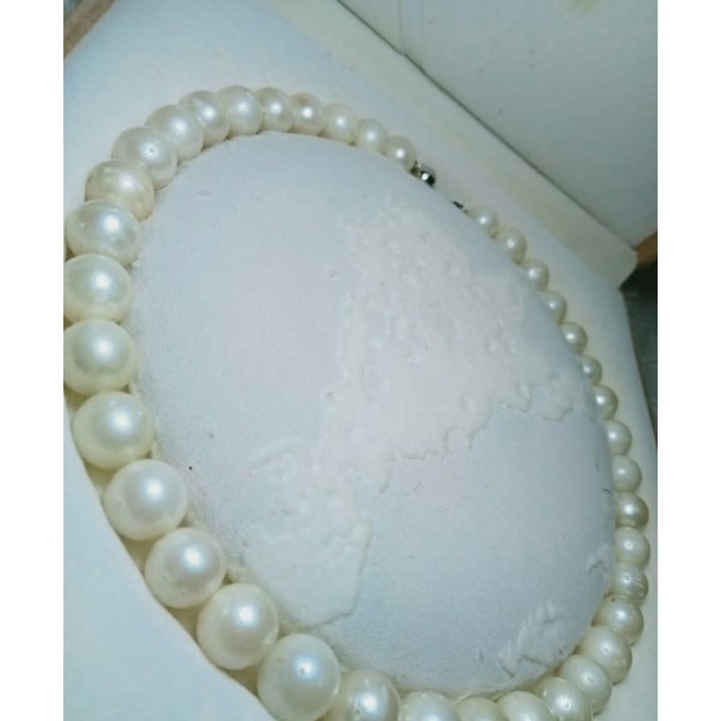 PROMO kalung mutiara air laut termurah kalung full mutiara kalung mutiara laut