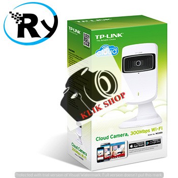 Terbaru TP LINK NC200 WiFi Cloud Security Camera iOS and Android White Bergaransi