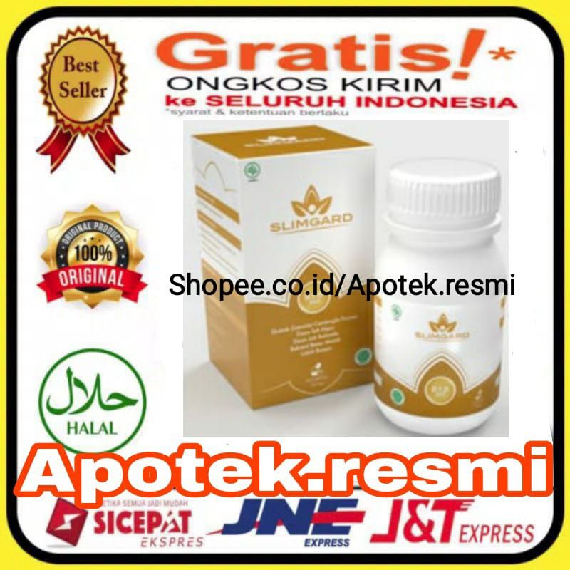Obat SLIMGARD Asli BPOM Pelangsing Penurun Berat Badan Diet Alami Detox Honey Slimming Fast Booster