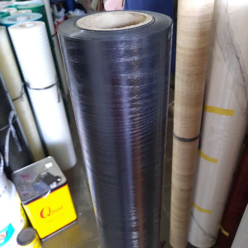 lapisan meja lemari taco sheet deco sheet vicorn sheet tinggi 120cm warna kayu hitam UK09