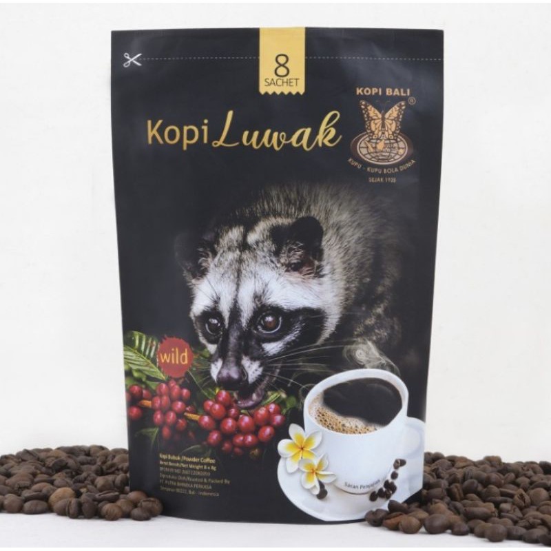 

Kopi Luwak Asli 8 Sachet (8PCS × 8gr)