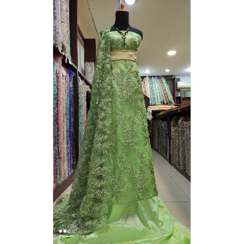 Kain Tile Brokat Lace Dress Kebaya Sale