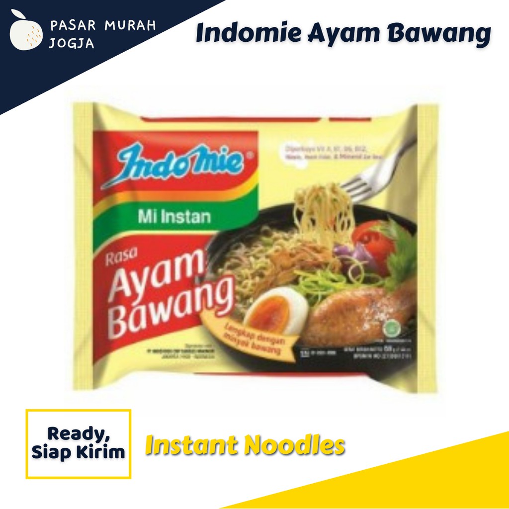 

Indomie Rasa Ayam Bawang Mie Instan Pasar Murah Jogja