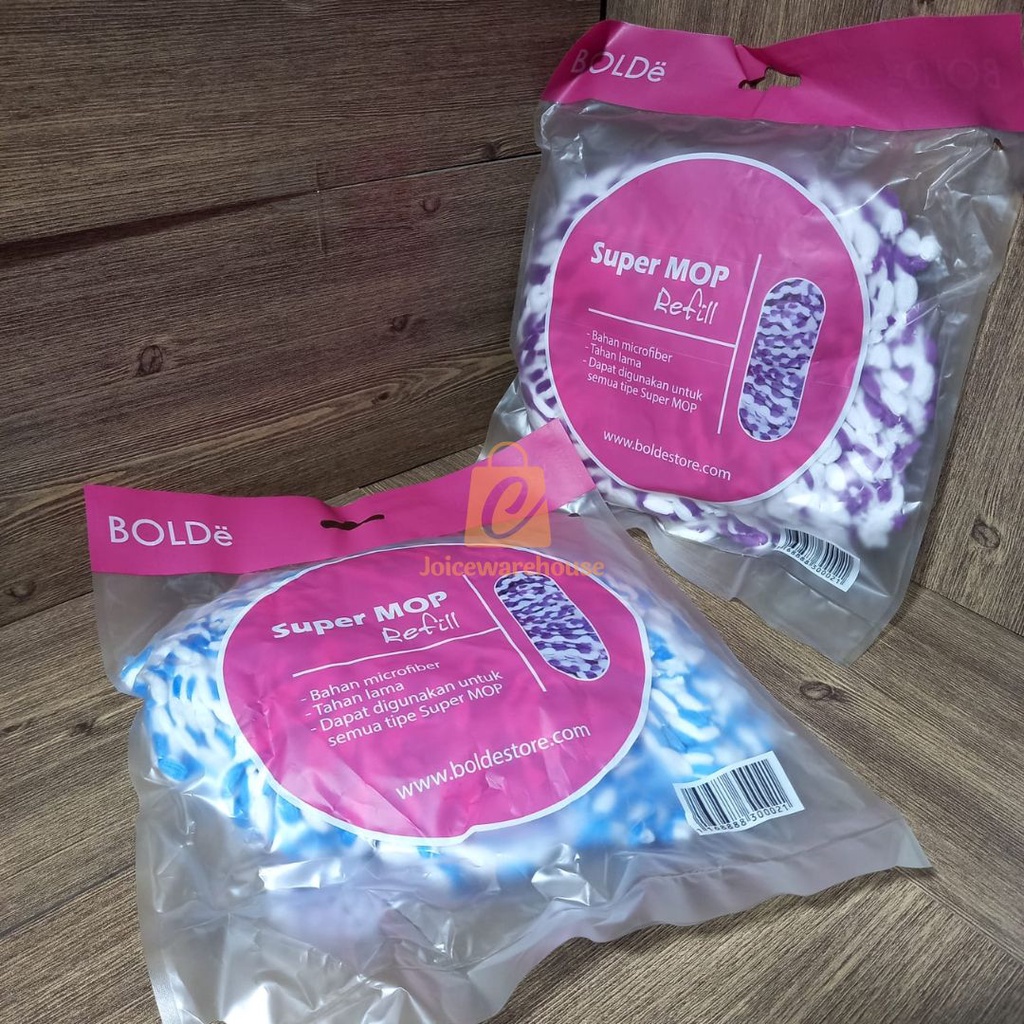 REFILL SUPER MOP BOLDE KAIN MICROFIBER SUPERMOP ULTIMA DELUXE PREMIER