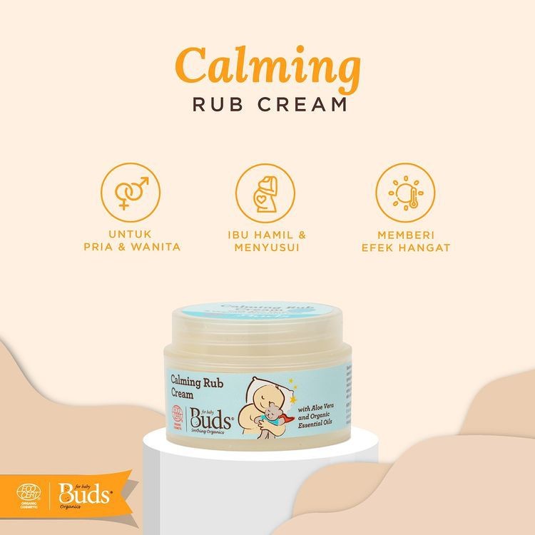 Buds Calming Rub Cream/Krim Bayi