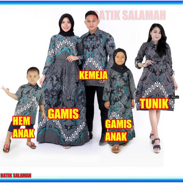 BATIK KAPEL KELUARGA/BATIK PESTA/COUPLE BATIK AYAH ANAK