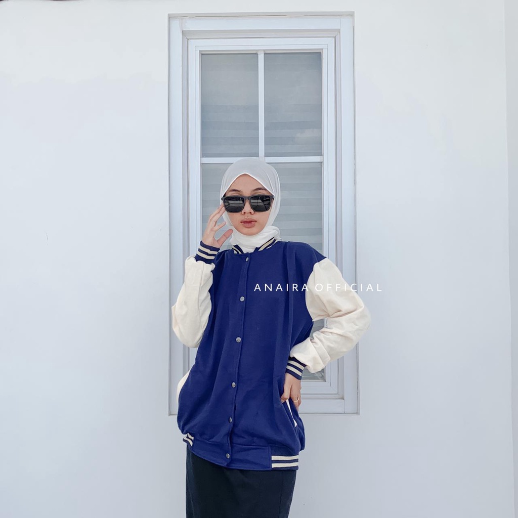 BASIC BASEBALL JAKET  PRIA WANITA JAKET BASEBALL PRIA WANITA