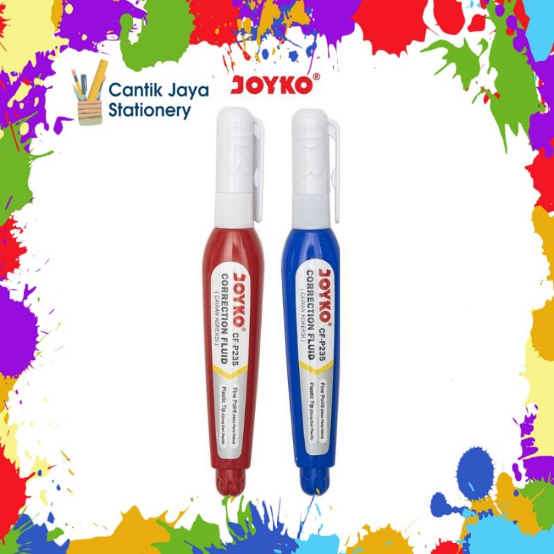 

JOYKO CF-P235 / Correction Fluid / Cairan Koreksi / Penghapus Cair