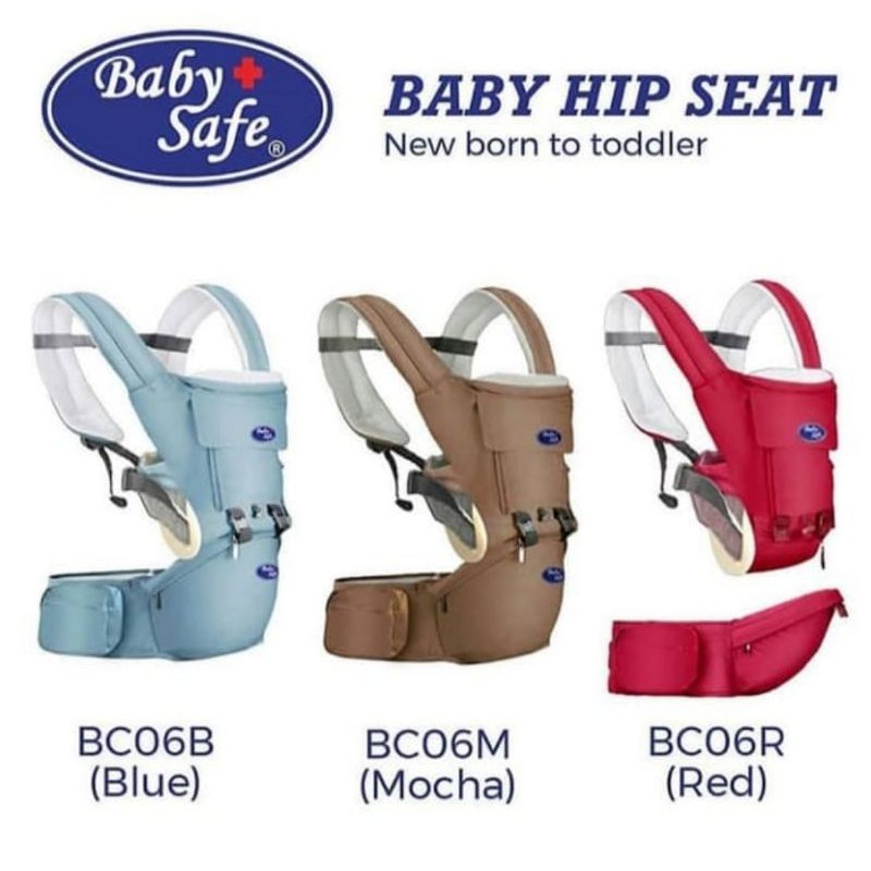 Baby Safe HipSeat Newborn to Toddler Gendongan Bayi BC06