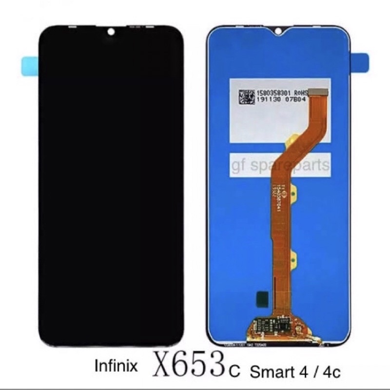 Lcd Touchscreen Fullset X653C / Infinix Smart 4 / Smart 4C / Lcd Fullset Infinix Smart 4