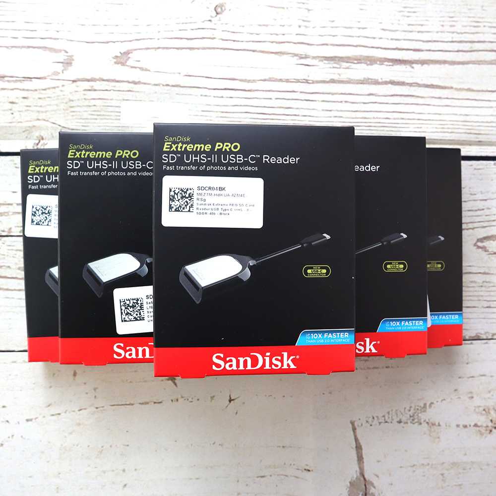 IDN TECH - Sandisk Extreme PRO SD Card Reader USB Type C - SDDR-409
