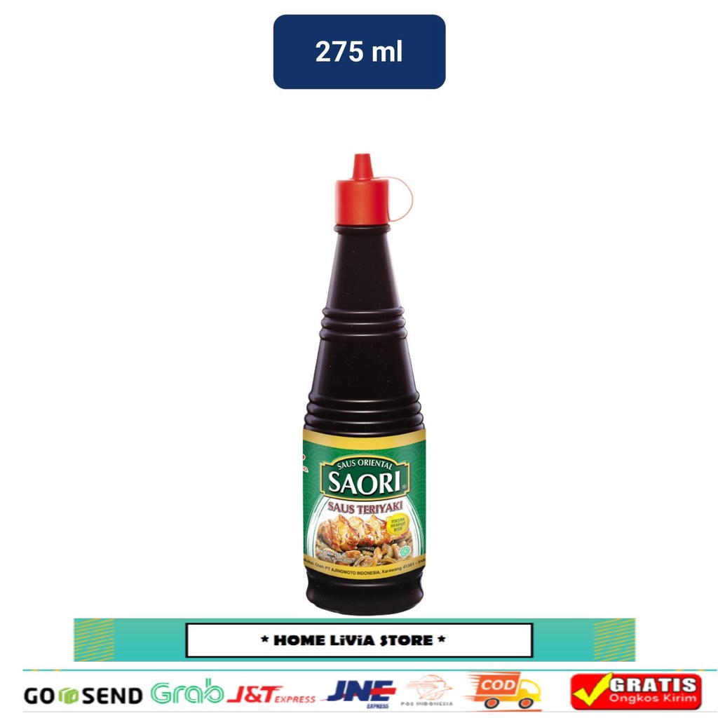 

Saori Saus Teriyaki Botol 275 ml